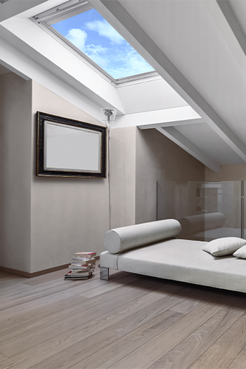 Skylight blinds installation 4